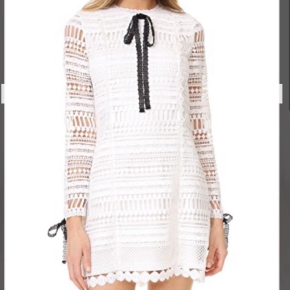 Alexis Lace Mini Dress size S